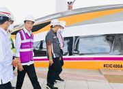 Proyek Kereta Cepat Jakarta-Bandung Capai 88,8 Persen, Presiden Berharap Tumbuhnya Ekonomi Baru
