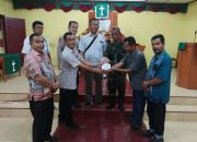 Bupati Taput Salurkan Bantuan Untuk Rumah Ibadah Terdampak Gempabumi