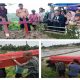 Ibu dan Dua Anaknya yang Tertimbun Longsor di Barus Utara Dikebumikan Satu Liang. (Batakpost.com/Gideon Purba)