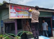 Bhabinkamtibmas Polres Tapteng Bangun Pos Polisi Keliling