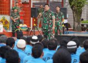 Danrem Silaturahmi dengan Warga Binaan Lapas Sibolga Sekaligus Berikan Tali Asih