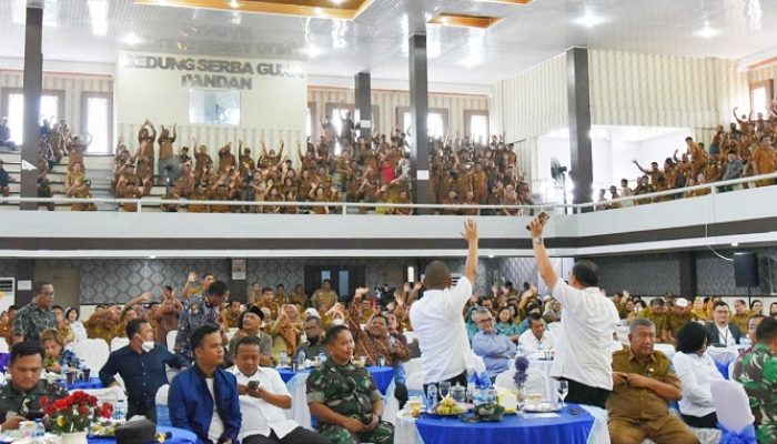 Seruan ‘Hidup BS’ Menggema di Acara Ramah Tamah Pj Bupati, Bakhtiar: Saya Yakin Beliau akan Mampu Membangun Tapanuli Tengah