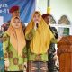 Ny Citra Bakhtiar Ahmad Sibarani Lepas Pawai Akbar Milad Muhammadiyah ke-113, Sabtu (12/11/2022) dari depan Gedung Da'wah Muhammadiyah di Jalan Raja Junjungan Lubis Pandan. (Batakpost.com/Ist)