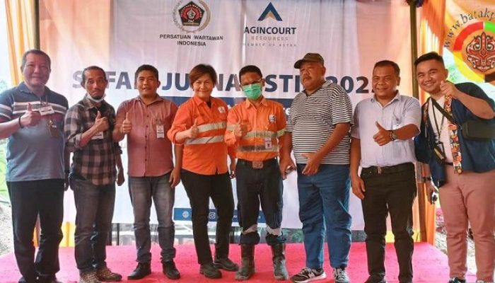Tambang Emas Martabe Gelar Safari Jurnalistik 2023 Bertemakan PTAR Tumbuh Bersama Masyarakat dan Lingkungan