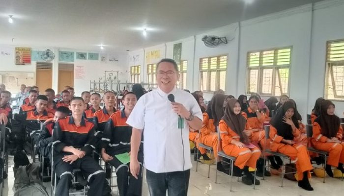 Ratusan Siswa Magang SMKN 2 Batangtoru Tapsel Daftar Jamsostek