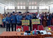 Pemkab Labura Salurkan Bantuan Sosial ATENSI Anak Yatim-Piatu dari Kemensos