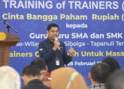 BI Sibolga Sasar Lingkungan Sekolah Sosialisasikan Gerakan Cinta, Bangga dan Paham Rupiah