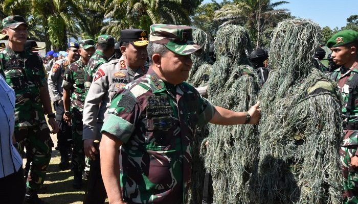 Pangdam I/BB Pimpin Apel Gelar Pasukan Kesiapan F1 H2O Toba dan Pengamanan Kunker Presiden