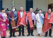 Pj Bupati Tapteng Diulosi Pada Acara Perayaan HUT ke-140 HKBP Sibuluan