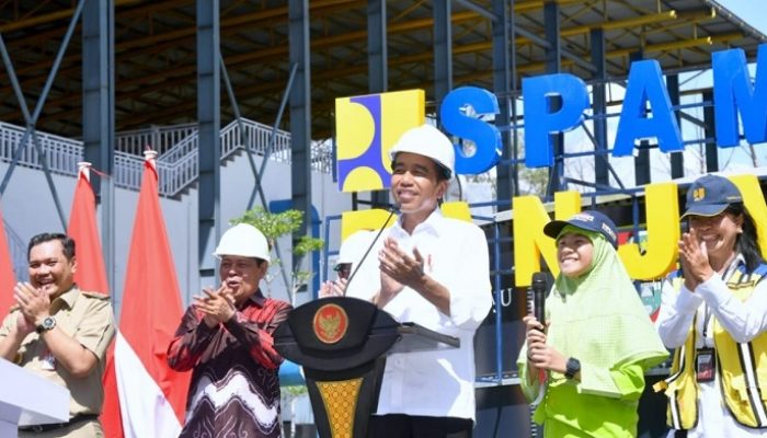 Presiden Jokowi Resmikan SPAM Banjarbakula yang Bisa Menyuplai 60 Ribu Sambungan Rumah di Kalsel