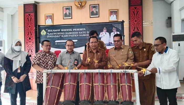 Dukung Implementasi Satu Data Indonesia Pemkab Samosir Luncurkan Aplikasi SASADA