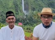 Gubernur Jawa Barat Kunjungi Rumah di Cianjur, Terpesona dengan Keindahan Curug Citambur