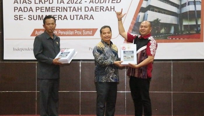 Kepala BPK-RI Apresiasi Bupati Nikson Raih WTP 9 Kali Berturut-turut