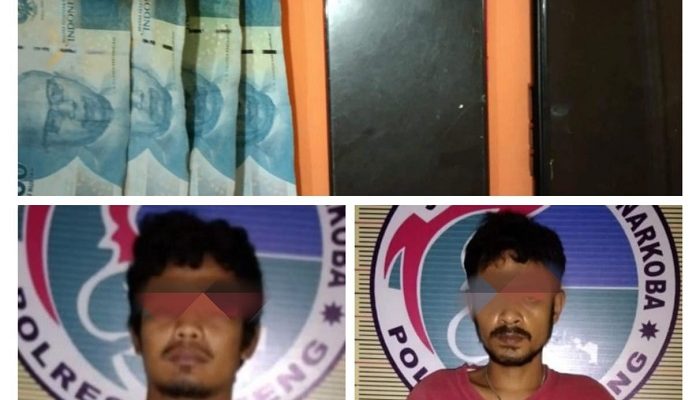 Dua Nelayan Pengedar Narkoba di Sibolga Ditangkap Polres Tapteng