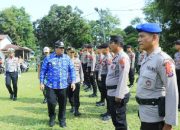 Bupati Samosir Pimpin Apel Pasukan Operasi Ketupat Toba 2023, Vandiko: Kami Siap Menyambut Pemudik dan Wisatawan