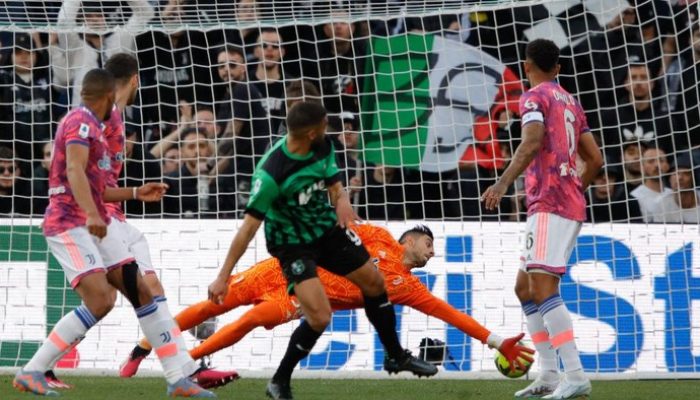 Sassuolo Terus Menekan dan Menang 1-0 atas Juventus di Laga Serie A