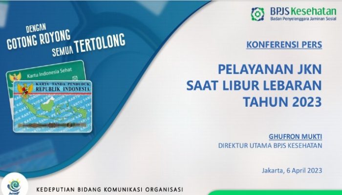 BPJS Kesehatan Pastikan Peserta JKN Bisa Akses Pelayanan di Masa Libur Lebaran