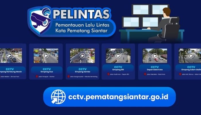 11 CCTV dan Jaringan Internet Disiapkan Pemkot Siantar Untuk Memantau Arus Mudik 2023