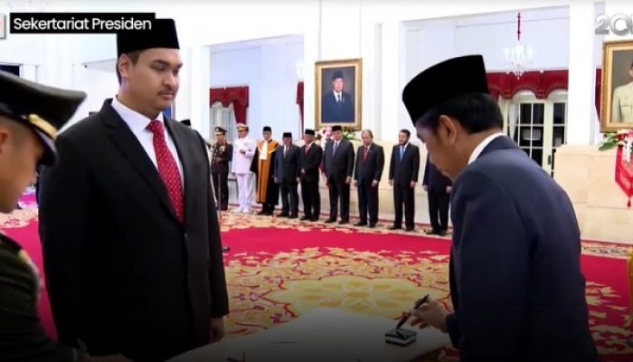 Dito Ariotedjo Dilantik Sebagai Menteri Pemuda dan Olahraga, Menjadi Menteri Termuda di Kabinet Indonesia Maju