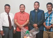 Praeses HKI Doakan Pj Bupati Tapteng Elfin Elyas dalam Menjalankan Tugasnya