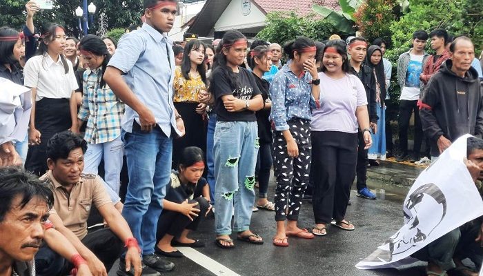 Tanpa Seizin Sekolah Sejumlah Pelajar Dilibatkan Unjuk Rasa