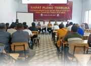 Rapat Pleno Terbuka Penetapan DPT Pemilihan Umum 2024 di Kota Binjai