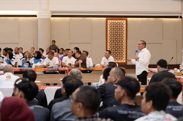 Arahan Gubernur Sumatera Utara Menghasilkan Atlet Muda Berpotensi untuk Cabor Sumut