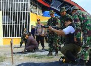 Bupati Samosir Ikuti Latihan Menembak Bersama Forkopimda Samosir Menyambut HUT Bhayangkara