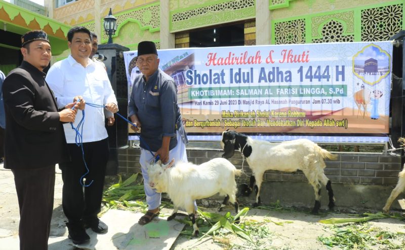 Bupati Samosir Serahkan Hewan Qurban sebagai Wujud Toleransi dan Kebersamaan
