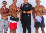 Duat Atlet Binaraga PBFI Tapteng Raih Juara di Kejurda PBFI Sumut