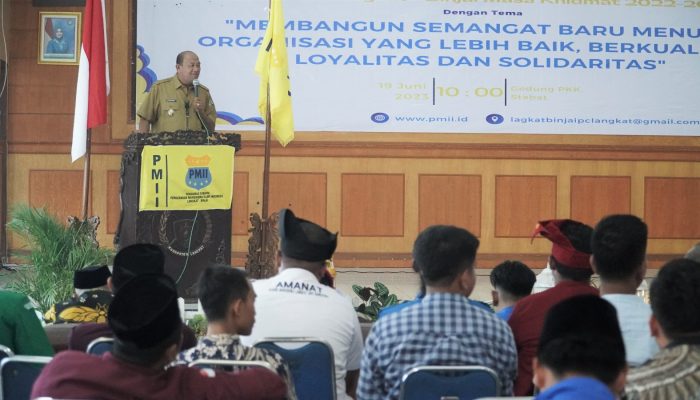 Plt Bupati Langkat Menghadiri Pelantikan Pengurus Cabang PMII Langkat-Binjai