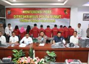 Polisi Tetapkan 10 Tersangka Kasus Judi Online di Sumatera Utara