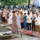 Wali Kota Pematang Siantar Sholat Idul Adha di Lapangan H Adam Malik