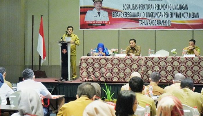 Pemko Medan Gelar Sosialisasi Peraturan Kepegawaian untuk Meningkatkan Kompetensi ASN