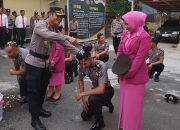 19 Persenel Polres Sibolga Naik Pangkat di HUT Bhayangkara ke-77
