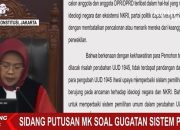 Breaking News: MK Putuskan Sistem Pemilu Tetap Terbuka