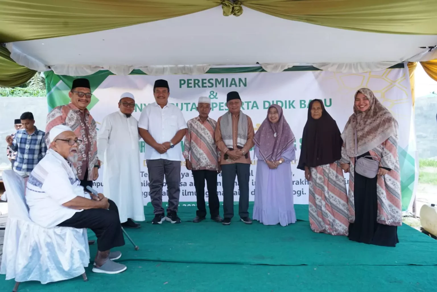 Bupati Asahan dan Wakil Bupati Meresmikan Yayasan Nurul Ikhwan Islamic Boarding School di Kabupaten Asahan