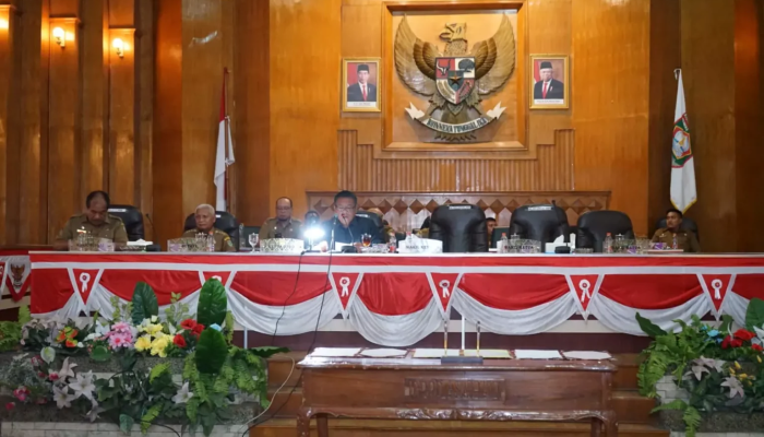 Bupati Asahan Surya BSc Hadiri Rapat Paripurna Pertanggungjawaban APBD 2022