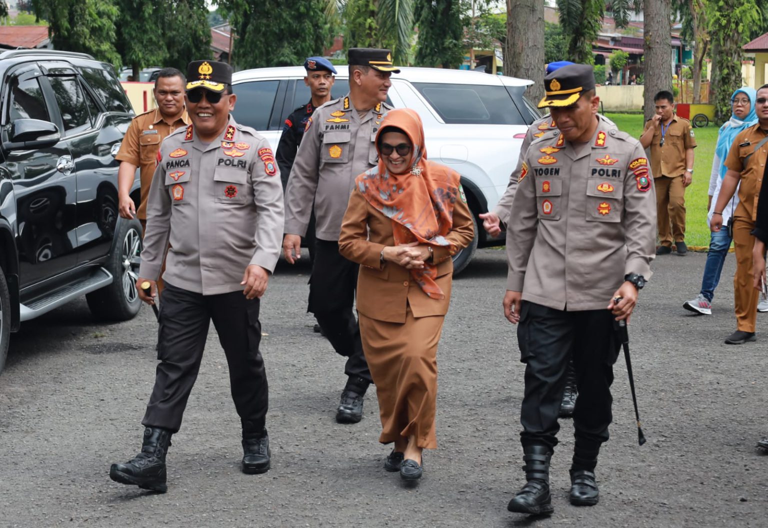 Kapolda Sumatera Utara Minta Kapolres Pematang Siantar untuk Menjaga Wali Kota dengan Baik