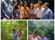 Pj Bupati Turun Langsung Survei Perbaikan Pipa PDAM Mual Nauli di Desa Huta Gurgur