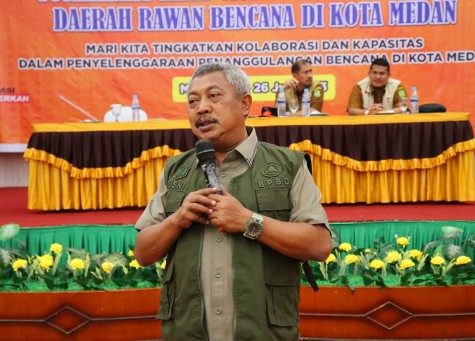 Pemko Medan Gelar Sosialisasi Kesiapsiagaan Hadapi Bencana di Daerah Rawan