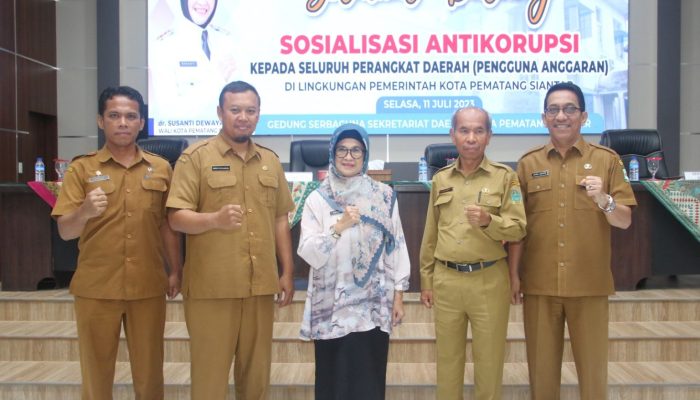 Pemko Pematang Siantar Mendorong Perangkat Daerah untuk Mencegah Korupsi