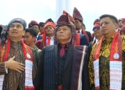 Peresmian Tugu Limbong Mulana Dalam Horja Bolon di Kabupaten Samosir