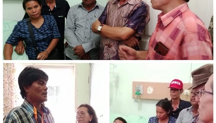 Toga Sinaga Sibolga-Tapteng Berikan Bantuan kepada Andrian Korban Begal di Rampah