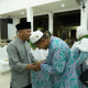 Pemerintah dan Forkopimda Kabupaten Asahan Sambut Kepulangan Jama'ah Haji dengan Sambutan Hangat