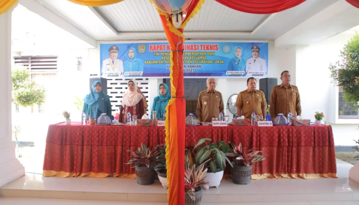 Bupati Asahan Buka Rakornis TP. PKK dan Sambut Kunjungan Tim Evaluasi Lomba HKG