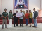 BRI Branch Office Sibolga Salurkan Bantuan Untuk Pembangunan Gereja GEPKIN Gunung Kelambu Hutabalang