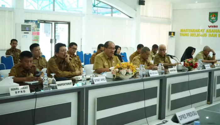 Kunker Pansus DPRD Provinsi Sumatera Utara Bahas Ranperda Pengelolaan Keuangan Daerah di Kabupaten Asahan