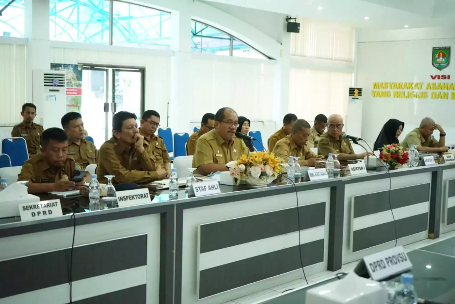 Kunker Pansus DPRD Provinsi Sumatera Utara Bahas Ranperda Pengelolaan Keuangan Daerah di Kabupaten Asahan