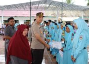 Kapolres Tapteng Jadi Irup di SMP Al-Muslimin, Ajak Siswa Jauhi Kenakalan Remaja dan Radikalisme